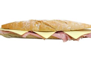 Bocadillo de jamón y queso