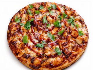 Schezwan Chicken Pizza (Mediana)