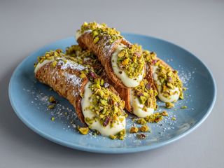 Cannolo Siciliano Pistacchio (Porción)