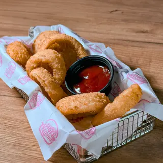 Aros De Cebolla Con Panko