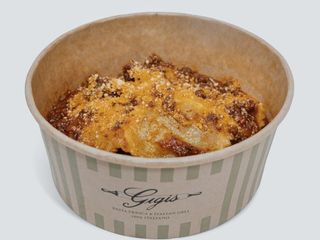 RAVIOLI DE CARNE Y BOLOÑESA