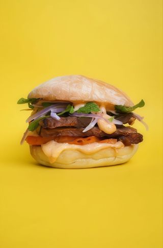 Sánguche De Chicharrón (Desayuno campeón del mundo 2025)