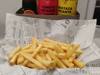 Tapa de patatas fritas
