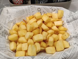 Tapa de patatas bravas