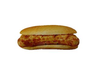 Bocadillo de bratwurst