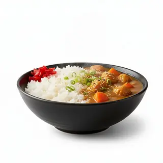 Arroz Con Curry Vegetariano
