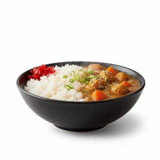 Arroz Con Curry Vegetariano