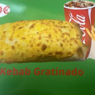 Menu Kebab Gratinado