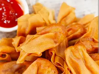 Wantán fritas