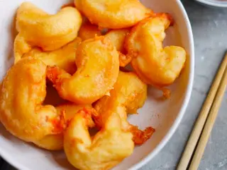 Gambas fritas estilo Chino