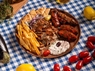 Parrillada Griega Para Dos