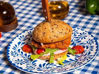 Hamburguesa de pollo