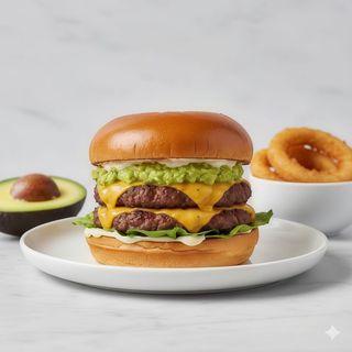 Hamburguesa verde smash