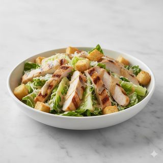 Tapa de ensalada césar con pollo