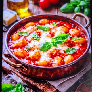 Gnocchi de patata alla Sorrentina