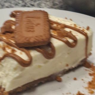 Tarta de queso lotus