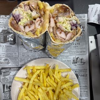 Menu Shawarma Mediana