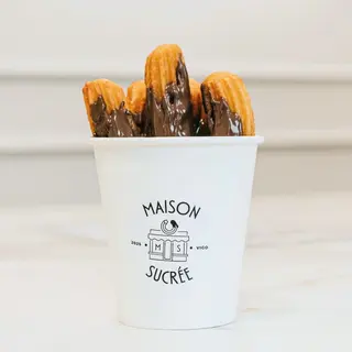 Churros Con Tooping De Chocolate (12 Uds.)