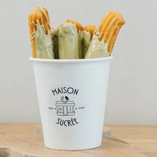 Churros Con Tooping De Pistacho (12 Uds.)