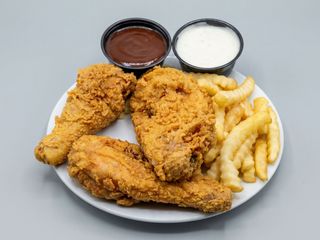 Menú 3 Piezas + Patatas + Bebida