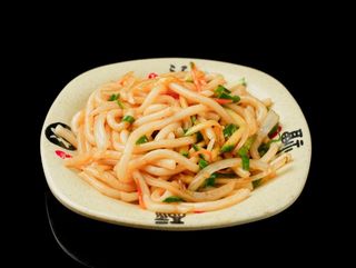 Udon y gambas
