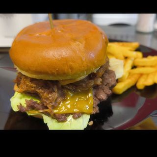 Hamburguesa De Pulled Pork