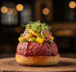 Brioche De Steak Tartar