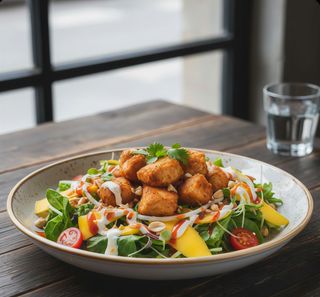 Ensalada De Pollo Marinado