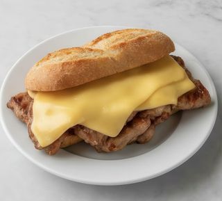 Bocadillo Lomo Con Queso