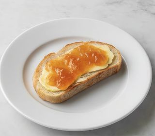 Tostada Mixta Melocotón