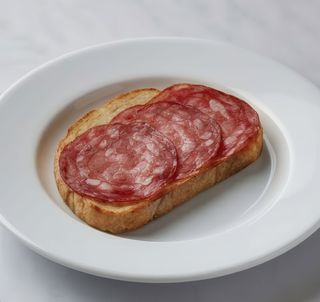 Tostada De Salchichón Ibérico