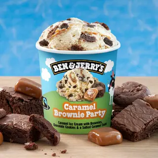 Ben & Jerry's - Caramel Brownie Party