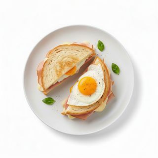 Sándwich mixto con huevo