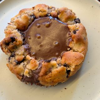 Cookie caramelo salado