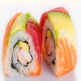 Rainbow roll (8 uds.)