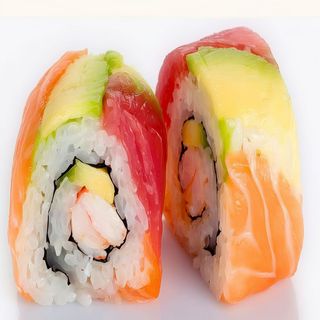 Rainbow roll (8 uds.)