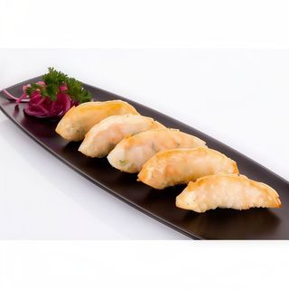 Gyosas de langostino