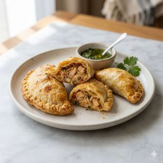 Empanada de pollo mechado (1 ud.)