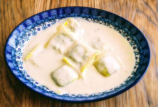 Ravioli di carne ai quattro formaggi