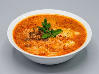 Sopa criolla carne