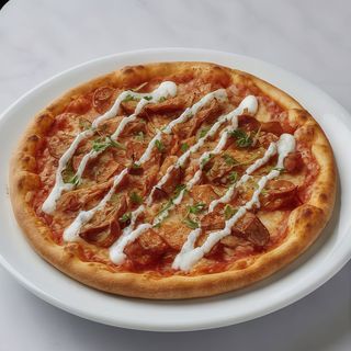 Pizza 4 estaciones (mediana)