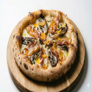 Pizza carbonara (30 cm.)