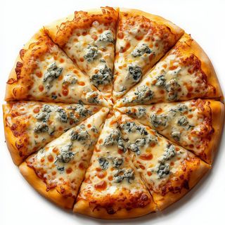 Pizza de cuatro quesos (30 cm.)