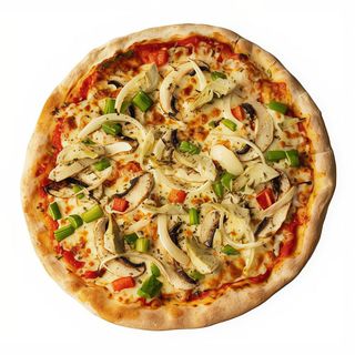 Pizza vegetal (33 cm.)