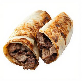 Dürüm de solo carne