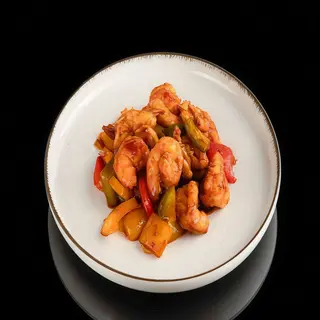 Gambas picantes辣子虾仁