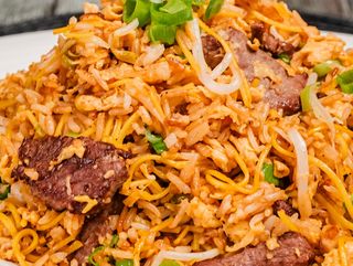 Aeropuerto de ternera o pollo