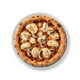 Pizza barbacoa de pollo