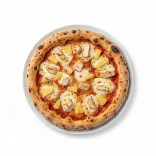 Pizza de piña