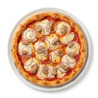 Pizza de atún